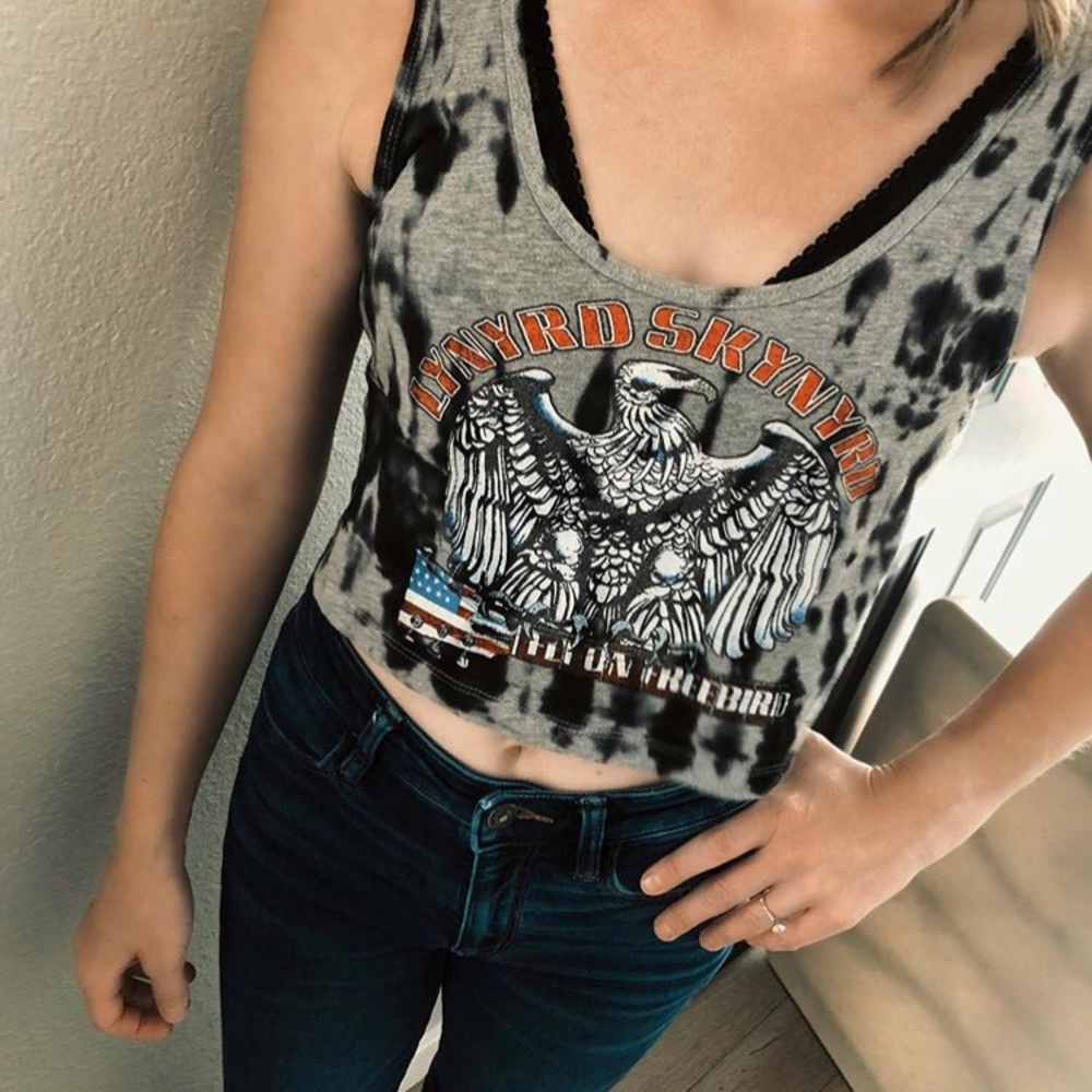 Lynard Skynard Crop Top